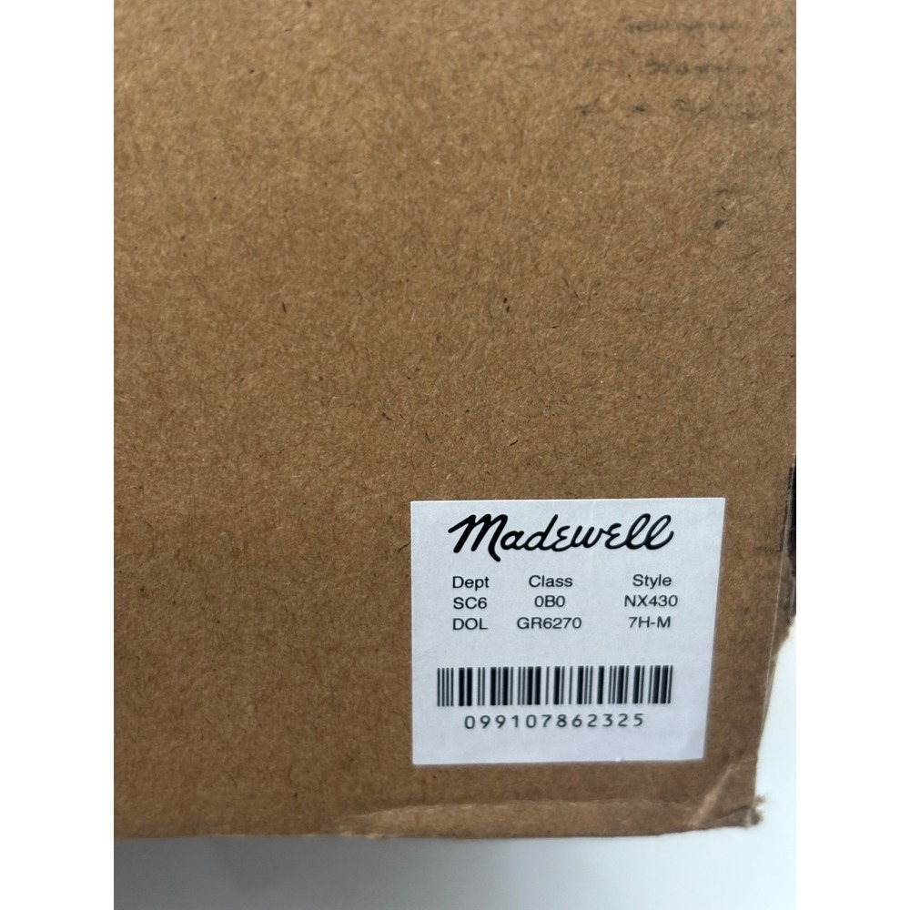 Madewell Idris Ankle Boot Suede Dark Olive Green NX430 Womens 7.5 - Picture 9 of 10